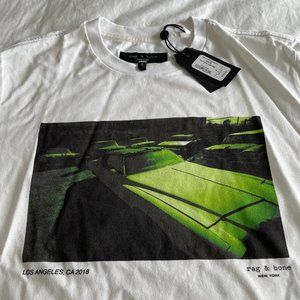 NWT Men's rag & bone graphic t-shirt (M)